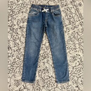 GAP Boys Dark Blue Pull-On Stretch Slim Denim - Medium